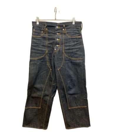 【中古・古着通販】SUGARHILL (シュガーヒル) CLASSIC DOUBLE KNEE DENIM PANTS クラシックダブルニーデニムパンツ  インディゴ サイズ:34｜ブランド・古着通販 トレファク公式【TREFAC FASHION】スマホサイト