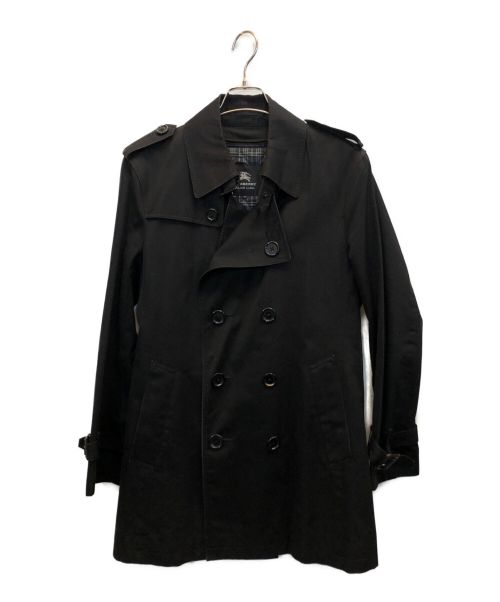 BURBERRY BLACK LABEL（バーバリーブラックレーベル）BURBERRY BLACK LABEL (バーバリーブラックレーベル) ライナー付トレンチコート ブラック サイズ:Mの古着・服飾アイテム