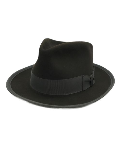 STETSON（ステットソン）STETSON (ステットソン) エクセレント・ウィペット ブラウン サイズ:71/4の古着・服飾アイテム