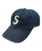 SUPREMEシュプリーム）の古着「22SS Kevlar Denim S Logo 6Panel Cap　デニムキャップ」｜インディゴ