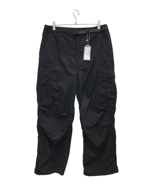 THE NORTHFACE PURPLELABEL（ザ・ノースフェイス パープルレーベル）THE NORTHFACE PURPLELABEL (ザ・ノースフェイス パープルレーベル) Corduroy Cargo Pants コーデュロイカーゴパンツ ネイビー サイズ:34 未使用品の古着・服飾アイテム