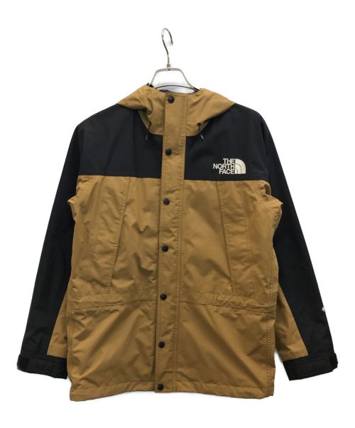 THE NORTH FACE（ザ ノース フェイス）THE NORTH FACE (ザ ノース フェイス) MOUNTAIN LIGHT JACKET マウンテンライトジャケット マウンテンパーカー ブラック×ブラウン サイズ:Sの古着・服飾アイテム