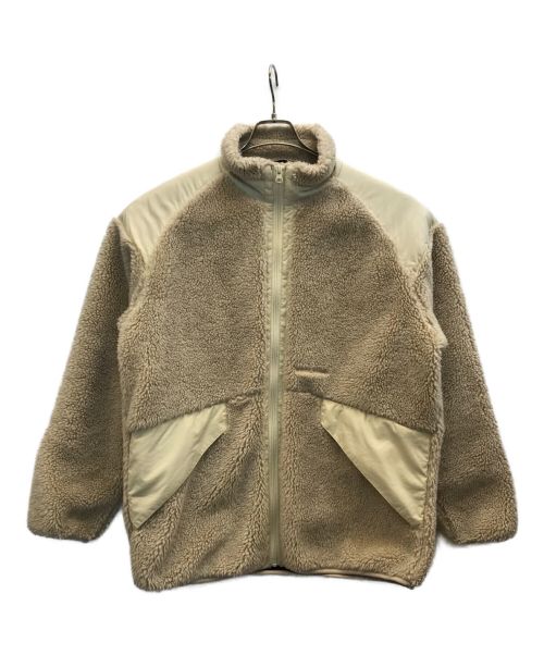 WOOLRICH（ウールリッチ）WOOLRICH (ウールリッチ) SP TERRA PILE FLEECE ジャケット ベージュ サイズ:Mの古着・服飾アイテム