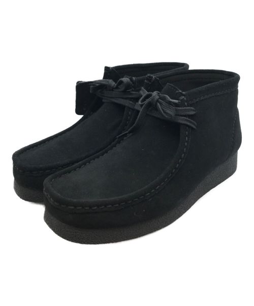 CLARKS（クラークス）CLARKS (クラークス) WALLABEE　スエード ブーツ ブラック サイズ:UK9の古着・服飾アイテム