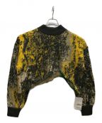 Ameriアメリ）の古着「UND RUST ART KNIT TOP」｜イエロー