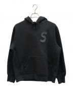 SUPREMEシュプリーム）の古着「20AW S Logo Hooded Sweatshirt　Sロゴフーデッドスウェットシャツ」｜ブラック