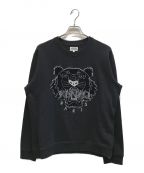 KENZOケンゾー）の古着「Tiger sweatshirt」｜ブラック