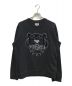 KENZO（ケンゾー）の古着「Tiger sweatshirt」｜ブラック