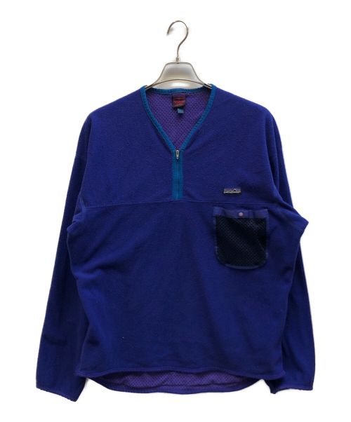 Patagonia CAPILENE（パタゴニアキャプリーン）Patagonia CAPILENE (パタゴニアキャプリーン) 90sカヤックフリースプルオーバー パープル サイズ:XLの古着・服飾アイテム