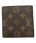 LOUIS VUITTON (ルイ ヴィトン) ポルトフォイユ・マルコ ブラウン：9800円