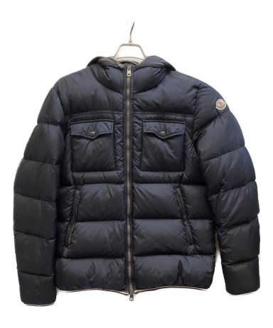 【中古・古着通販】MONCLER (モンクレール) THOMAS ダウンジャケット ネイビー サイズ:４｜ブランド・古着通販  トレファク公式【TREFAC FASHION】スマホサイト