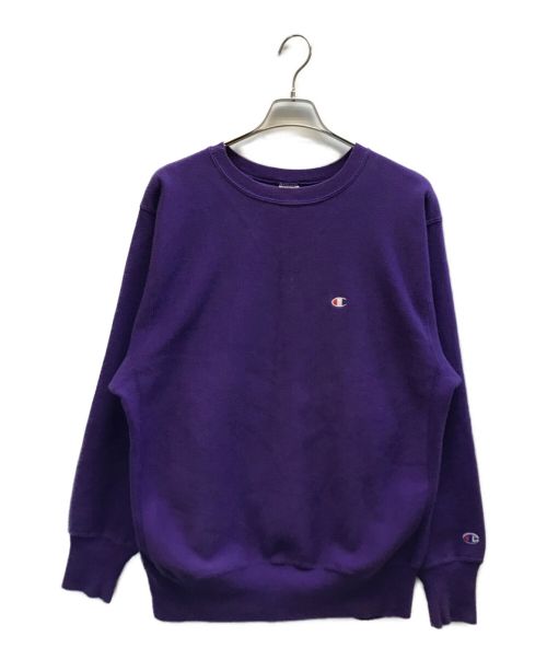 Champion REVERSE WEAVE（チャンピオン リバース ウィーブ）Champion REVERSE WEAVE (チャンピオンリバースウィーブ) 90s リバースウィーブスウェット パープル サイズ:XLの古着・服飾アイテム