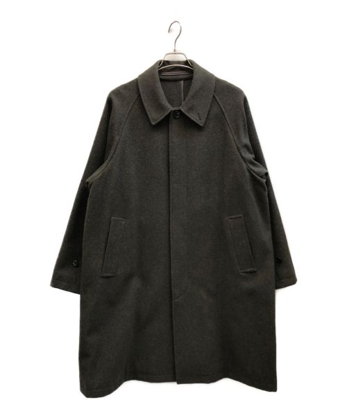 STEVEN ALAN（スティーブンアラン）STEVEN ALAN (スティーブンアラン) MELTON BALMACAAN COAT　バルマカーンコート グリーン サイズ:Lの古着・服飾アイテム