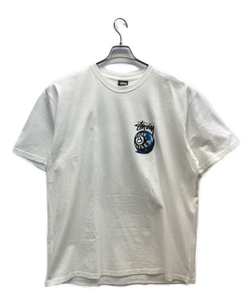 stussy（ステューシー）stussy (ステューシー) BORN X RAISED (ボーン レイズド) プリントTシャツ ホワイト サイズ:XLの古着・服飾アイテム