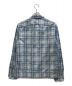 RRL (ダブルアールエル) CARTER CAMP-LONG SLEEVE-SPORT SHIRT ブルー サイズ:M：14800円