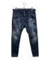 DSQUARED2（ディースクエアード）の古着「SKATER JEANS」｜インディゴ