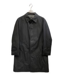 BURBERRY BLACK LABEL（バーバリーブラックレーベル）の古着「ステンカラーコート」｜ブラック