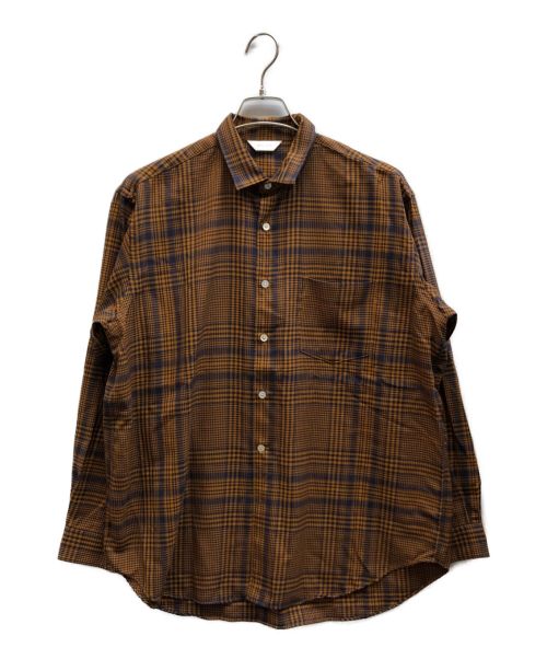 WELLDER（ウェルダー）WELLDER (ウェルダー) Standard Shirt ブラウン サイズ:４の古着・服飾アイテム