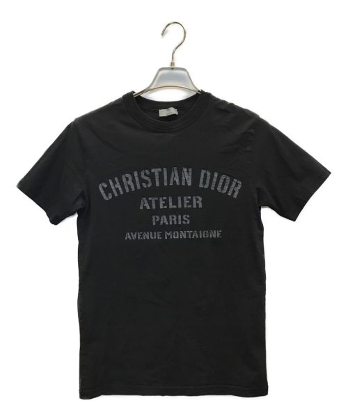 Christian Dior（クリスチャン ディオール）Christian Dior (クリスチャン ディオール) 21SS アトリエロゴプリントTシャツ ブラック サイズ:XXSの古着・服飾アイテム