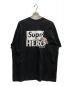 SUPREME (シュプリーム) 22ss ANTIHERO Dog Tee ブラック サイズ:XXL：7800円