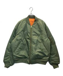 FTC（エフティーシー）の古着「SPEC MA-1 JACKET」｜カーキ