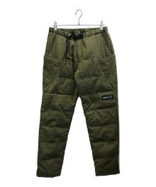 GRIP SWANY（グリップスワニー）の古着「DOWN CAMP PANTS 3.0」｜カーキ