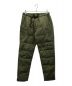 GRIP SWANY（グリップスワニー）の古着「DOWN CAMP PANTS 3.0」｜カーキ