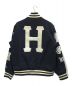 HUF (ハフ) 20 YEAR CLASSIC H VARSITY JACKET ブラック サイズ:M 未使用品：18000円