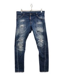 DSQUARED2（ディースクエアード）の古着「23SS SEXY TWIST JEANS」｜インディゴ