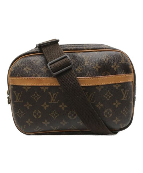 LOUIS VUITTON（ルイ ヴィトン）LOUIS VUITTON (ルイ ヴィトン) リポーターPM ブラウンの古着・服飾アイテム