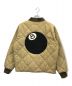 stussy (ステューシー) 8 BALL QUIL TED LINER JACKET ブラウン サイズ:L：18000円