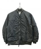 JOHN MASON SMITHジョンメイソンスミス）の古着「NYLON TASLAN OVER SIZED MILITALY BLOUSON」｜カーキ