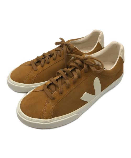 VEJA（ヴェジャ）VEJA (ヴェジャ) CAMPO SUEDE CAMEL-WHITE ベージュ サイズ:26cmの古着・服飾アイテム