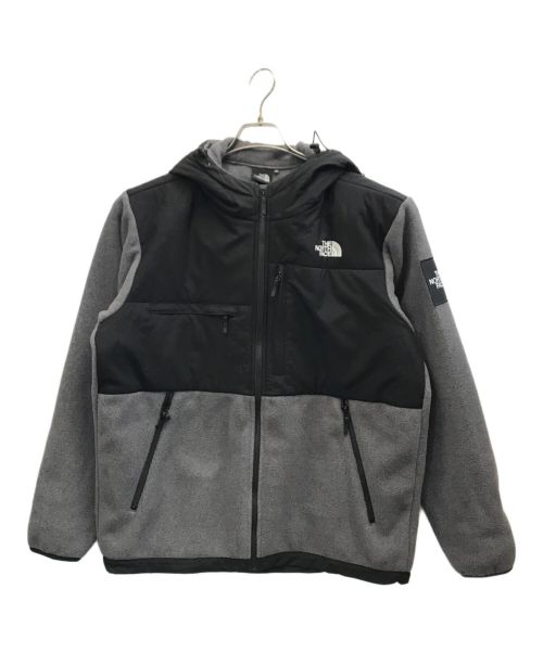 THE NORTH FACE（ザ ノース フェイス）THE NORTH FACE (ザ ノース フェイス) Denali Hoodie グレー×ブラック サイズ:XLの古着・服飾アイテム