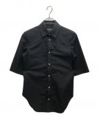 BALENCIAGAバレンシアガ）の古着「ウエスタンショートスリーブシャツ」｜ブラック