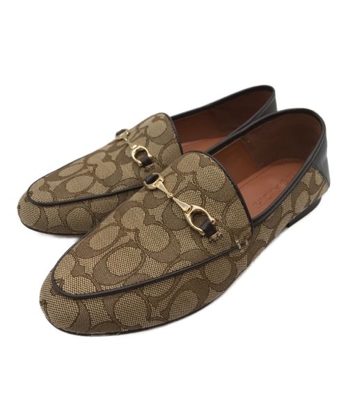 COACH（コーチ）COACH (コーチ) Haley Loafer ブラウン サイズ:23.5cmの古着・服飾アイテム