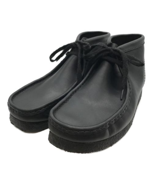 CLARKS ORIGINALS（クラークス オリジナルズ）CLARKS ORIGINALS (クラークス オリジナルズ) ALL LEATHER Wallabee Boot ブラック サイズ:UK7の古着・服飾アイテム