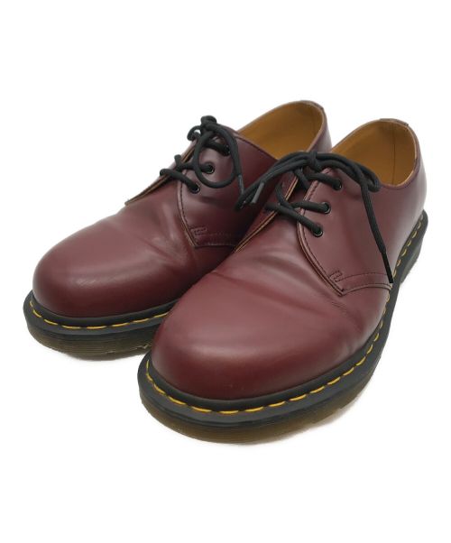 Dr.Martens（ドクターマーチン）Dr.Martens (ドクターマーチン) 3ホールシューズ ボルドー サイズ:US9の古着・服飾アイテム