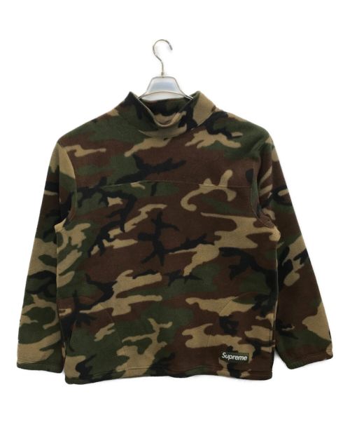 SUPREME（シュプリーム）SUPREME (シュプリーム) 22AW Polartec Mock Neck Pullover オリーブ サイズ:XLの古着・服飾アイテム