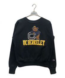 Champion REVERSE WEAVE（チャンピオン リバース ウィーブ）の古着「REVERSE WEAVE UC BERKELEY CREW NECK SWEATSHIRT」｜ブラック