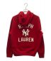 POLO RALPH LAUREN (ポロ・ラルフローレン) NEW YORK YANKEES LOGO PARKA レッド サイズ:M：18000円