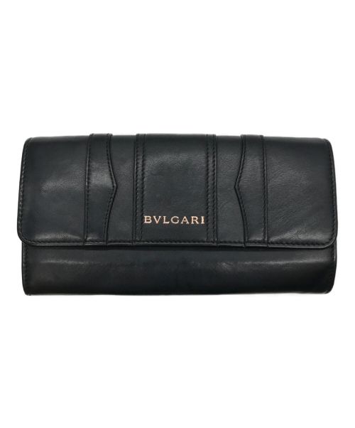 BVLGARI（ブルガリ）BVLGARI (ブルガリ) 長財布 ブラックの古着・服飾アイテム