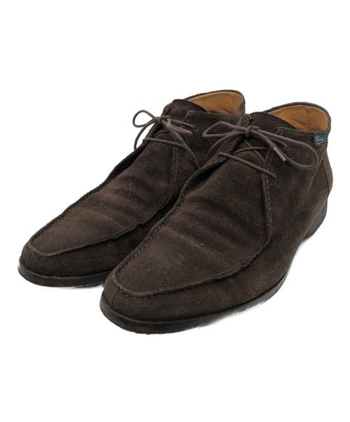 PARABOOT（パラブーツ）PARABOOT (パラブーツ) BEAMS F (ビームスエフ) スウェードチャッカブーツ ブラウン サイズ:8 1/2の古着・服飾アイテム