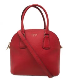 Kate Spade（ケイトスペード）の古着「シルビア 2WAYバッグ」｜レッド