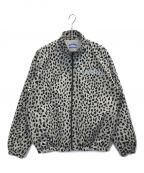 WACKO MARIAワコマリア）の古着「21AW WILD BUNCH / LEOPARD TRACK JACKET」｜ホワイト×ブラック