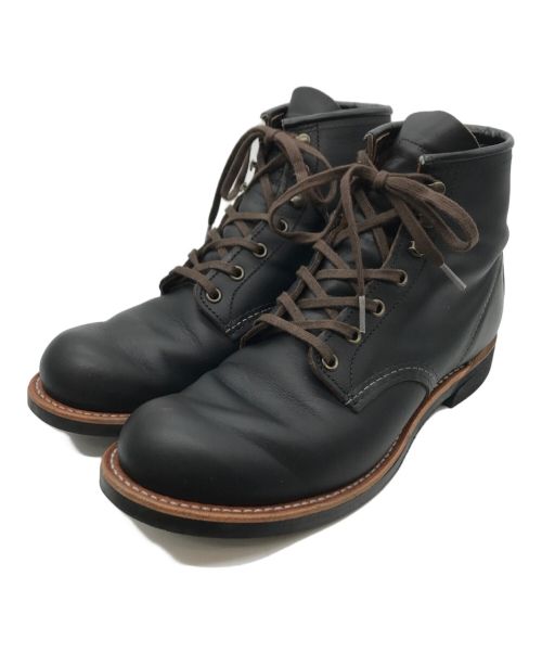 RED WING（レッドウィング）RED WING (レッドウィング) BLACK  SMITH ブラック サイズ:US8.5の古着・服飾アイテム