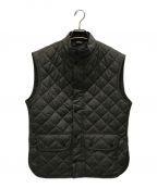 Barbourバブアー）の古着「LOWERDALE GILET」｜グリーン