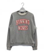 UNDERCOVERアンダーカバー）の古着「22AW SWEAT Runing Monks スウェット」｜グレー