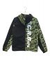 A BATHING APE (アベイシングエイプ) F.C.R.B. (エフシーアールビー) SEPARATE PRACTICE JACKET ブラック×グリーン サイズ:S：20000円