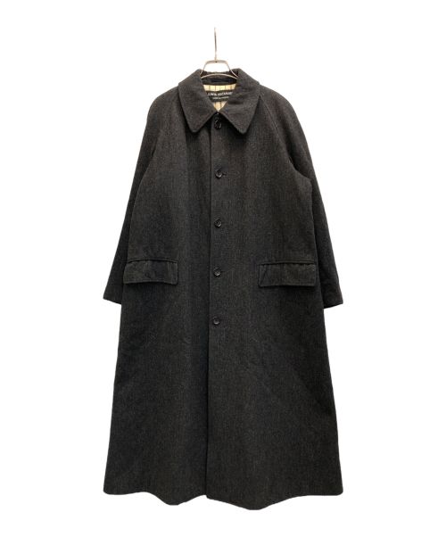 JUNYA WATANABE COMME des GARCONS（(ジュンヤワタナベ コムデギャルソン）JUNYA WATANABE COMME des GARCONS ((ジュンヤワタナベ コムデギャルソン) ウールステンカラーコート グレー サイズ:不明の古着・服飾アイテム